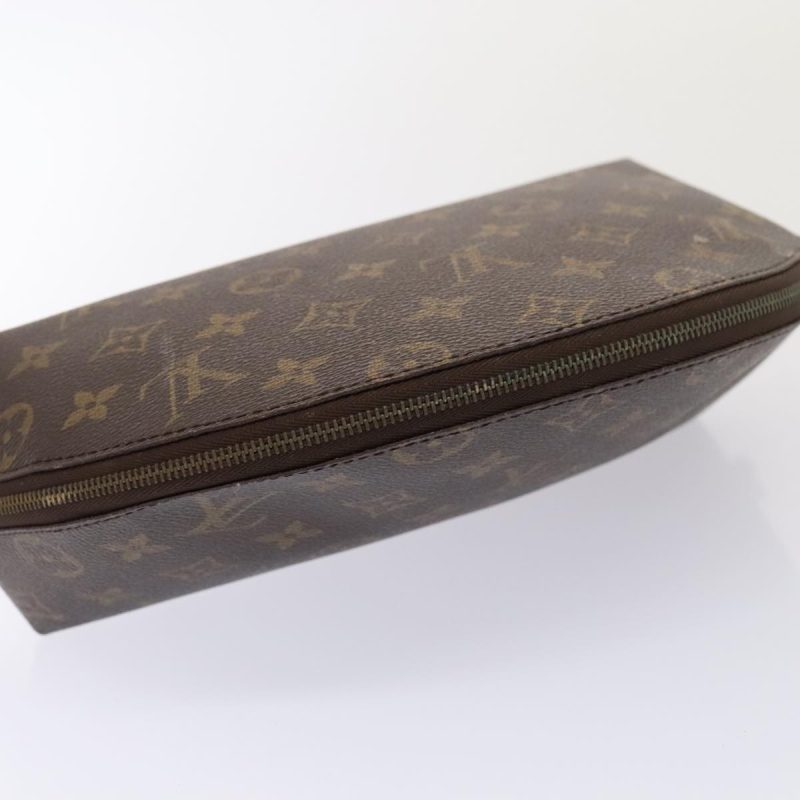 Louis Vuitton Monogram Trousse Demi Ronde Cosmetic Pouch M47520  90360 - Image 5
