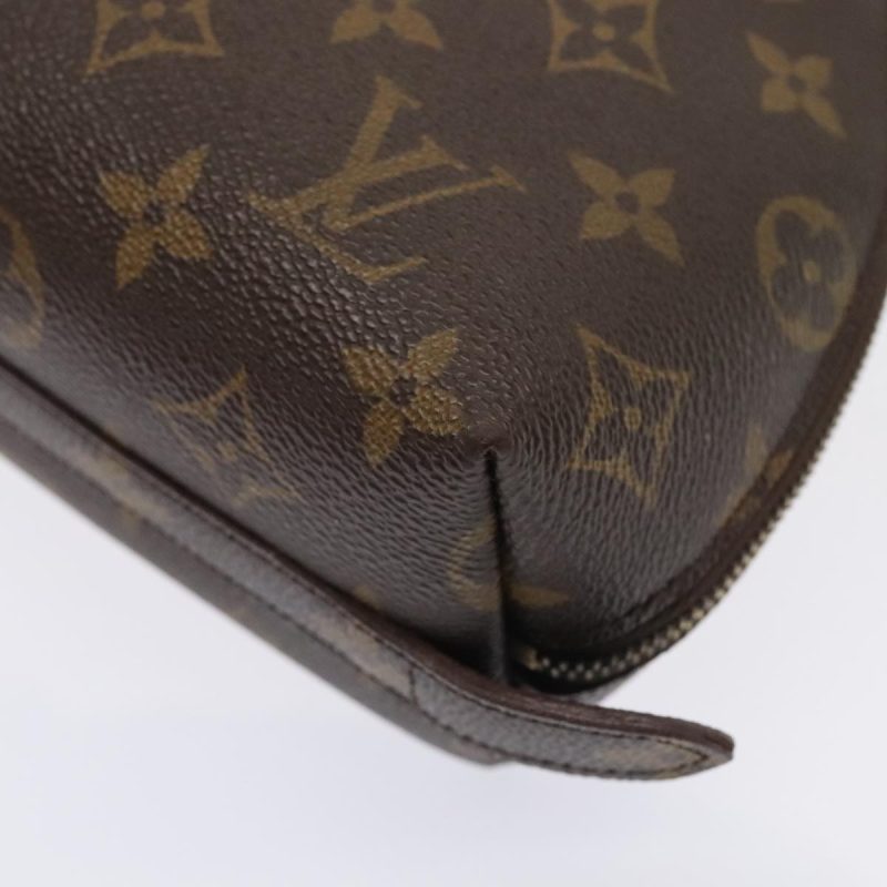 Louis Vuitton Monogram Trousse Demi Ronde Cosmetic Pouch M47520  90360 - Image 7