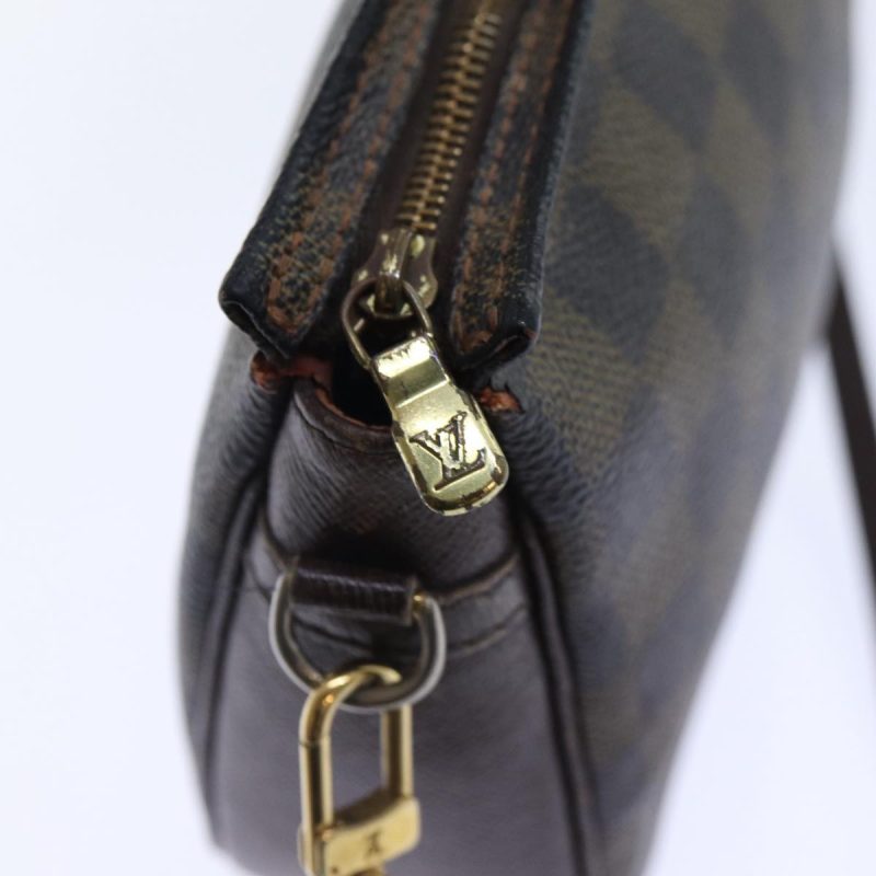 Louis Vuitton Damier Ebene Trousse Makeup Pouch N51982  90363 - Image 10