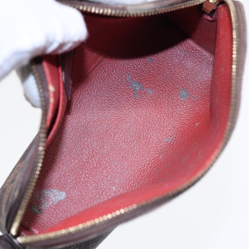 Louis Vuitton Damier Ebene Pochette Cosmetic PM Pouch N47516  90364 - Image 10