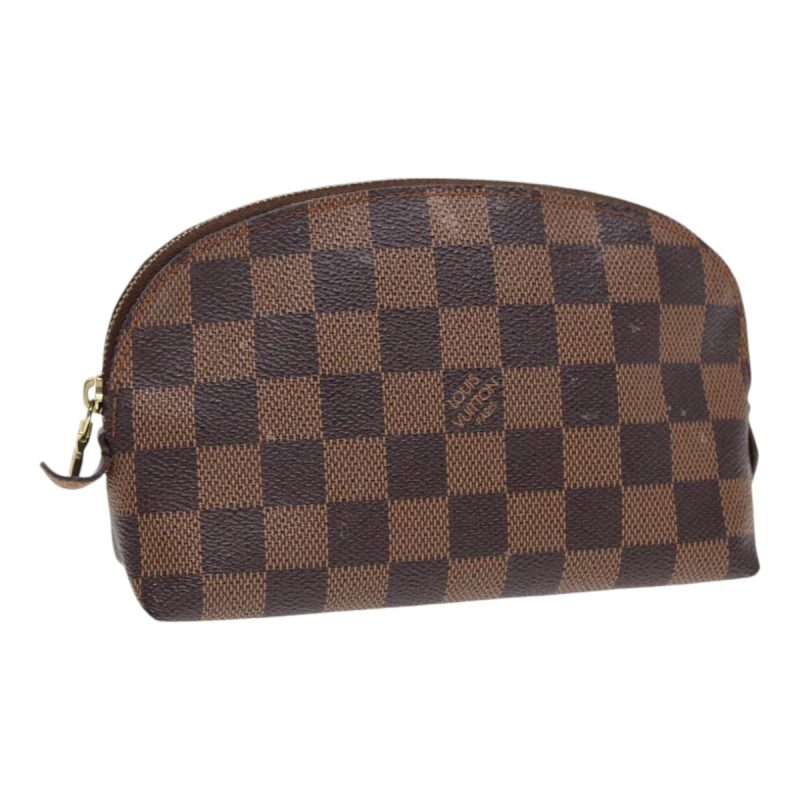 Louis Vuitton Damier Ebene Pochette Cosmetic PM Pouch N47516  90364 - Image 2