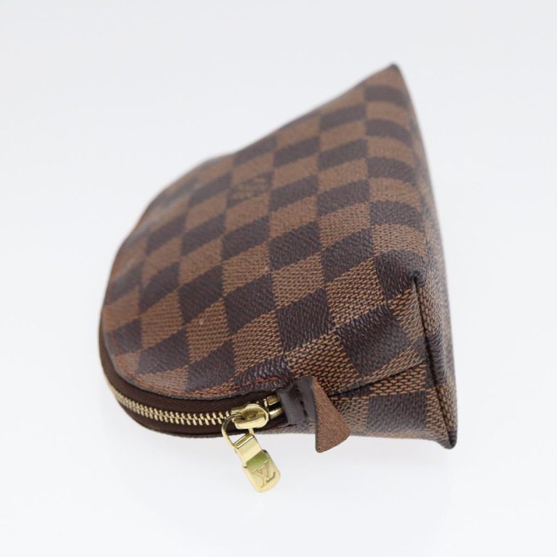 Louis Vuitton Damier Ebene Pochette Cosmetic PM Pouch N47516  90364 - Image 3