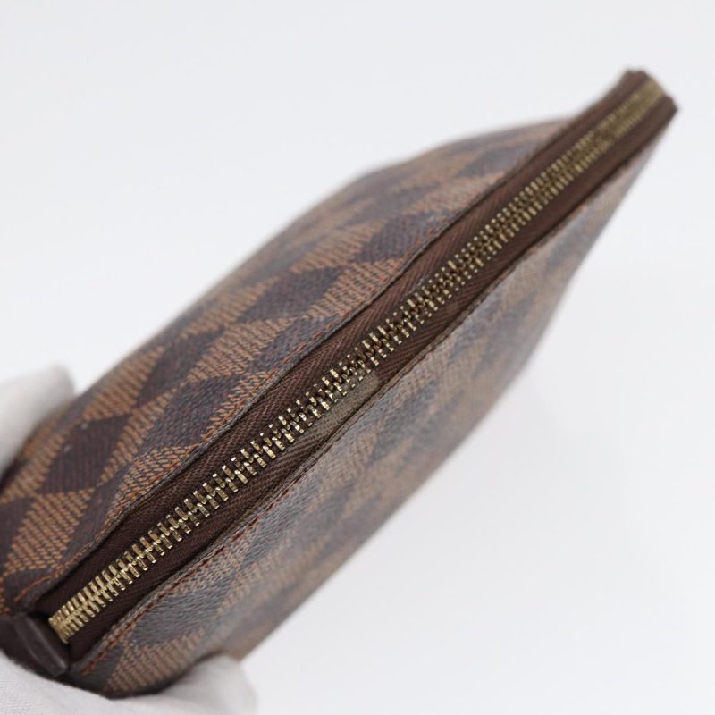 Louis Vuitton Damier Ebene Pochette Cosmetic PM Pouch N47516  90364 - Image 5