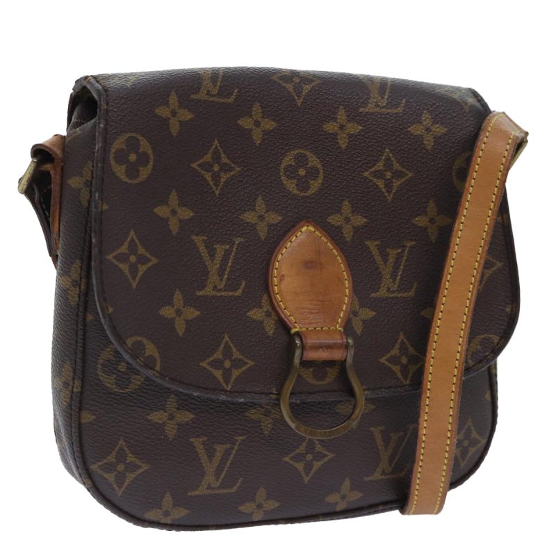 Louis Vuitton Monogram Saint Cloud MM Shoulder Bag M51243  90396