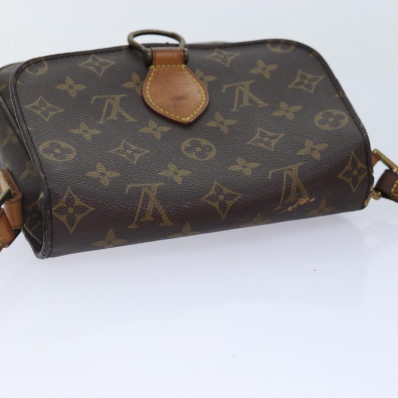 Louis Vuitton Monogram Saint Cloud MM Shoulder Bag M51243  90396 - Image 6