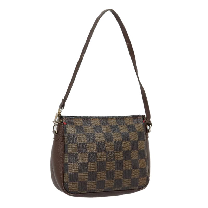 Louis Vuitton Damier Ebene Trousse Makeup Pouch N51982  90400