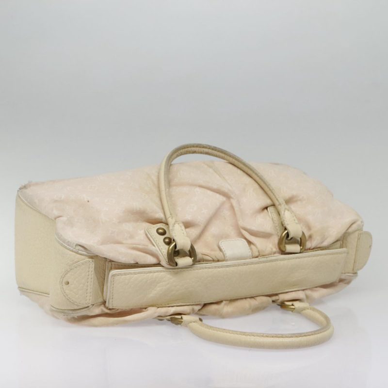 Louis Vuitton Monogram Mini Lin Trapeze PM Hand Bag Pink M40062  90413 - Image 9