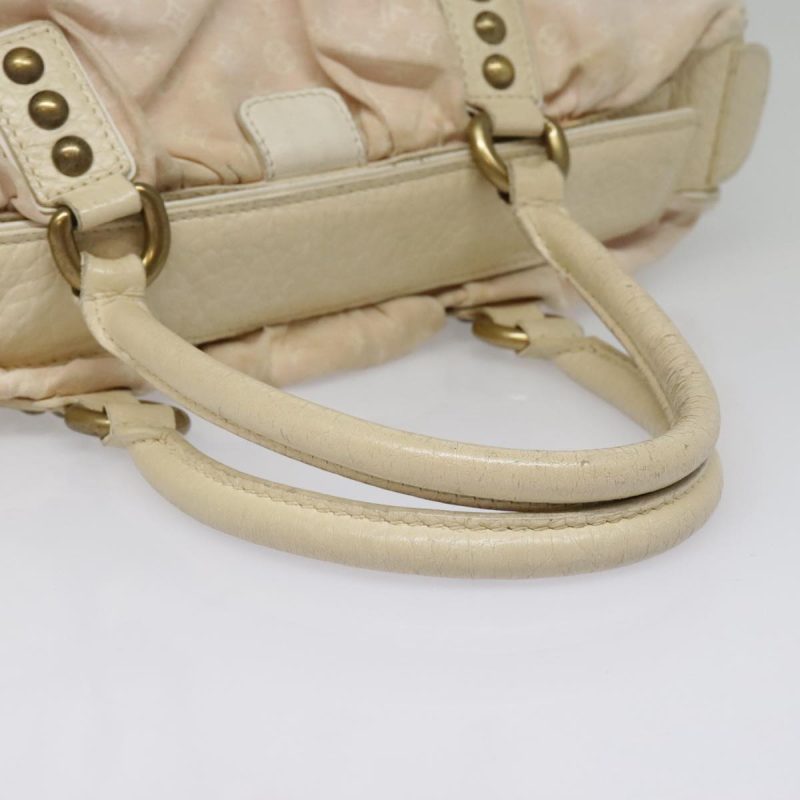 Louis Vuitton Monogram Mini Lin Trapeze PM Hand Bag Pink M40062  90413 - Image 10
