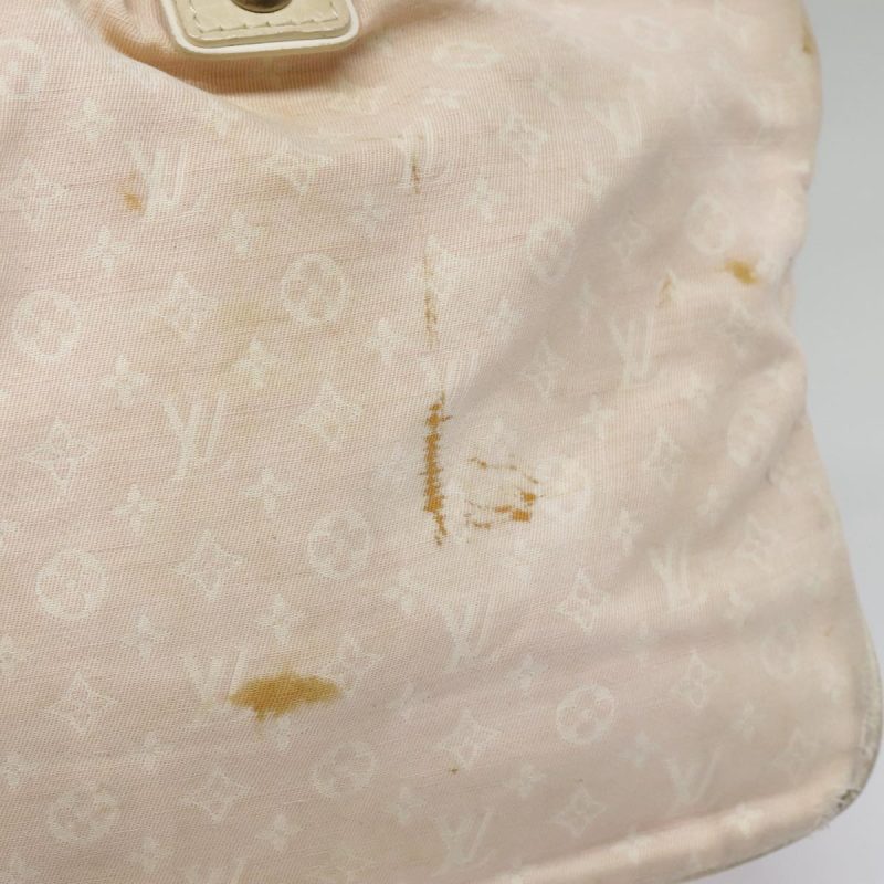 Louis Vuitton Monogram Mini Lin Trapeze PM Hand Bag Pink M40062  90413 - Image 6