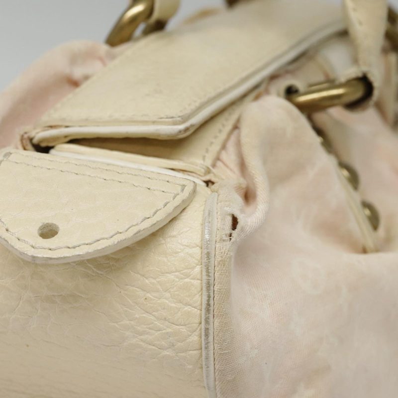 Louis Vuitton Monogram Mini Lin Trapeze PM Hand Bag Pink M40062  90413 - Image 8