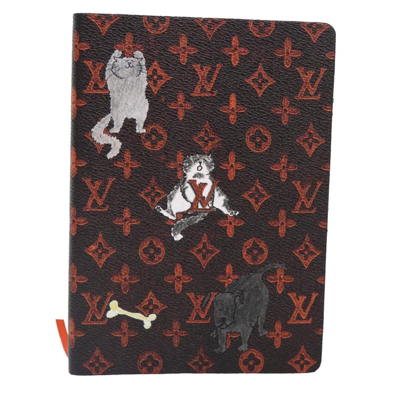 Louis Vuitton Catgram Kaye Clemence Note Cover R98324  90432