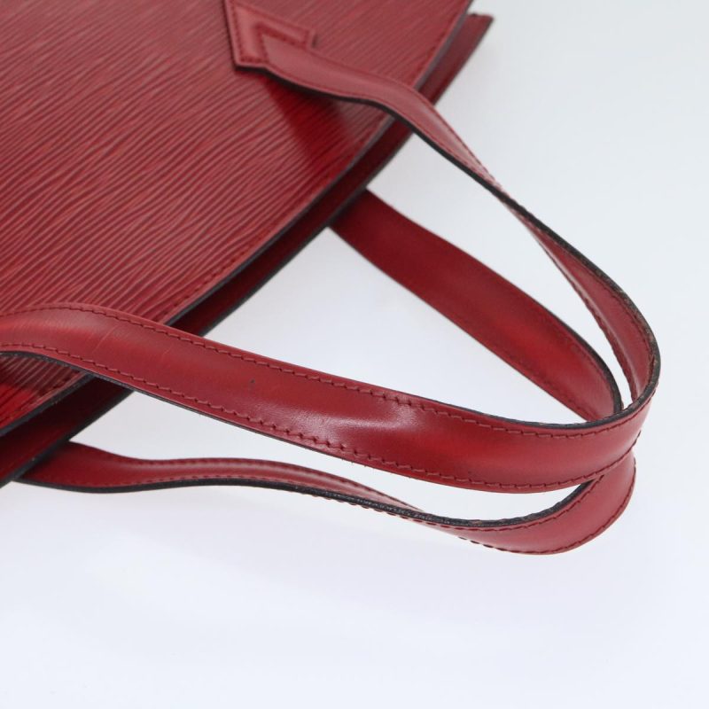 Louis Vuitton Epi Saint Jacques Shoulder Bag Red M52277  90490 - Image 7