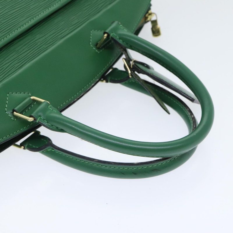 Louis Vuitton Epi Riviera Hand Bag Green M48184  90491 - Image 5