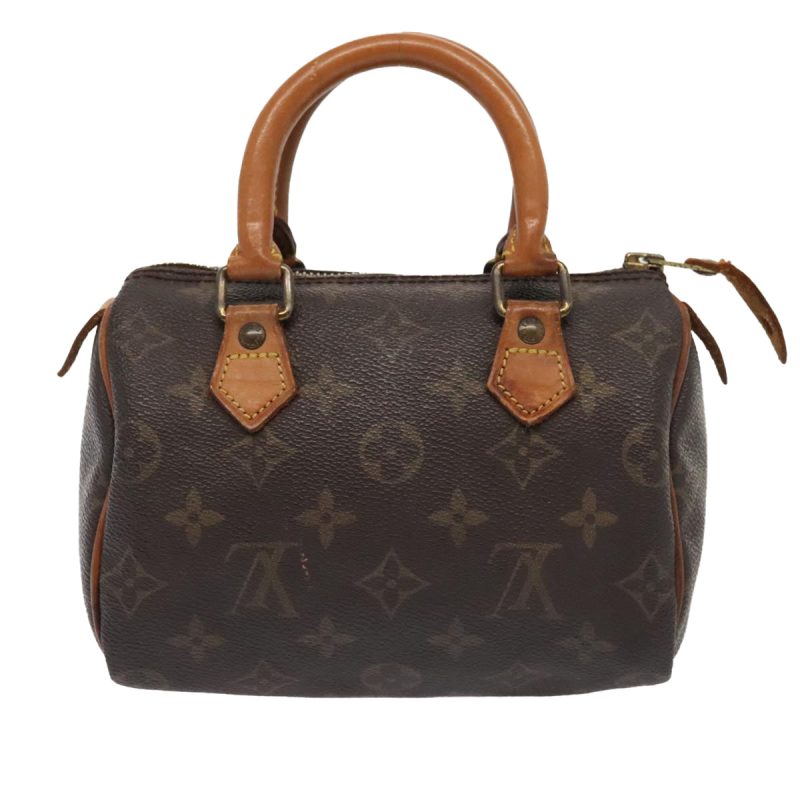 Louis Vuitton Monogram Mini Speedy Bandouliere Japon 88 Bag M99014 Auth 90497 - Image 2