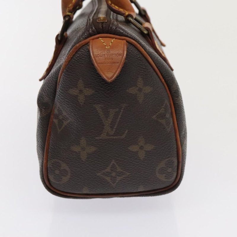 Louis Vuitton Monogram Mini Speedy Bandouliere Japon 88 Bag M99014 Auth 90497 - Image 3
