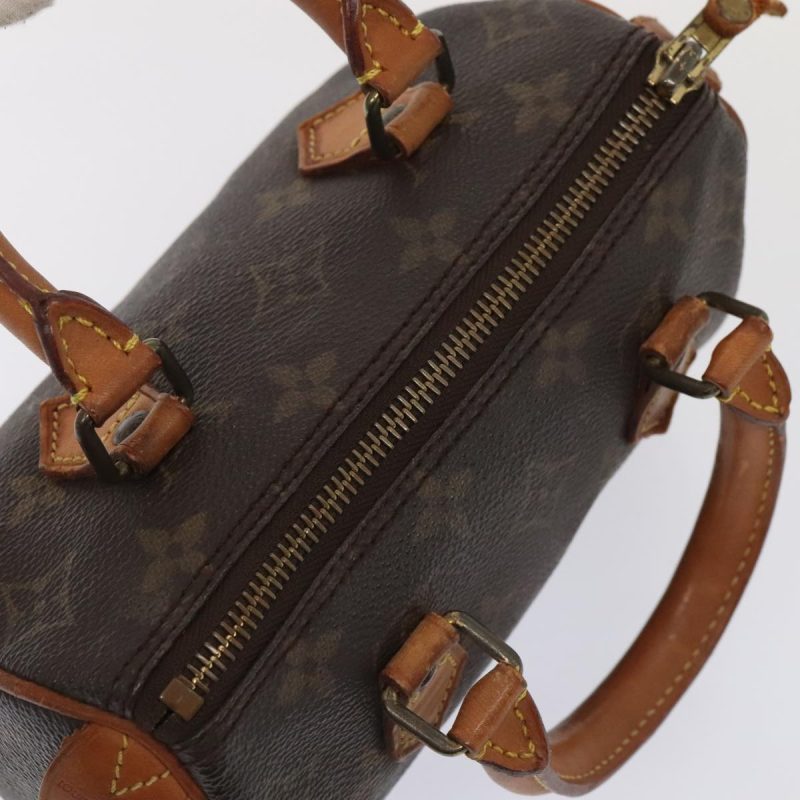 Louis Vuitton Monogram Mini Speedy Bandouliere Japon 88 Bag M99014 Auth 90497 - Image 6