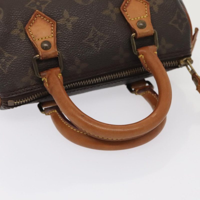 Louis Vuitton Monogram Mini Speedy Bandouliere Japon 88 Bag M99014 Auth 90497 - Image 7