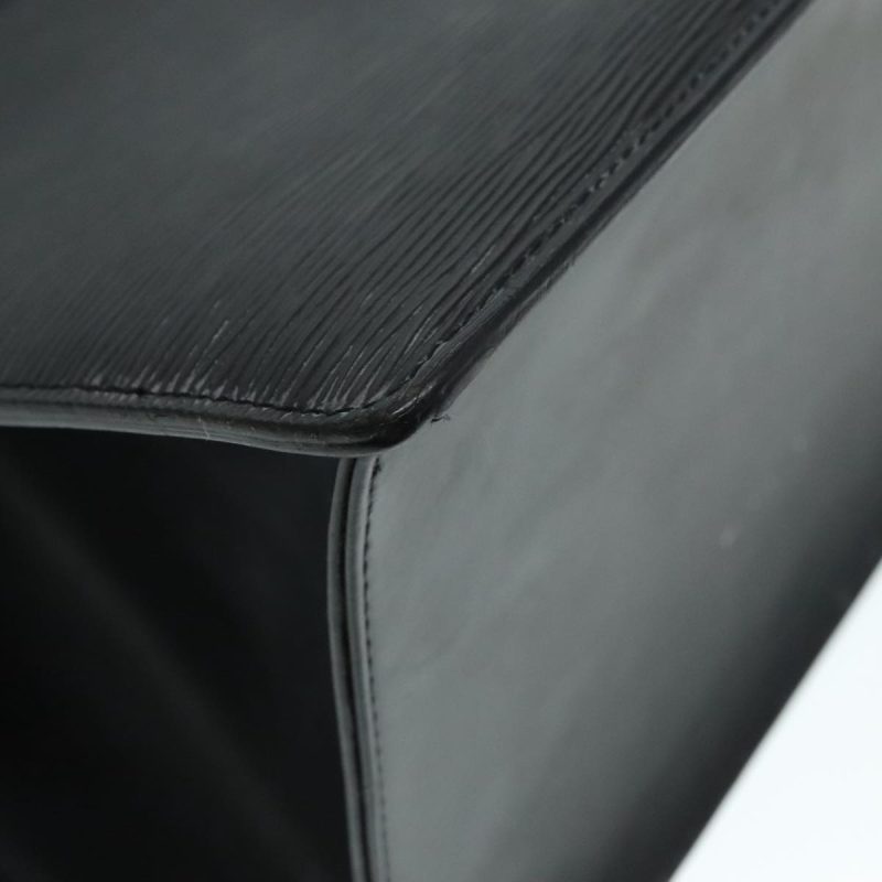 Louis Vuitton Epi Riviera Hand Bag Noir Black M48182  90547 - Image 8