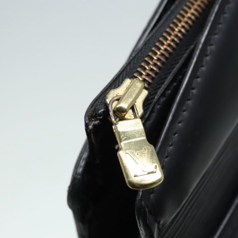 Louis Vuitton Epi Riviera Hand Bag Noir Black M48182  90547 - Image 9