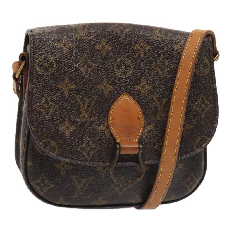 Louis Vuitton Monogram Saint Cloud MM Shoulder Bag M51243  90559