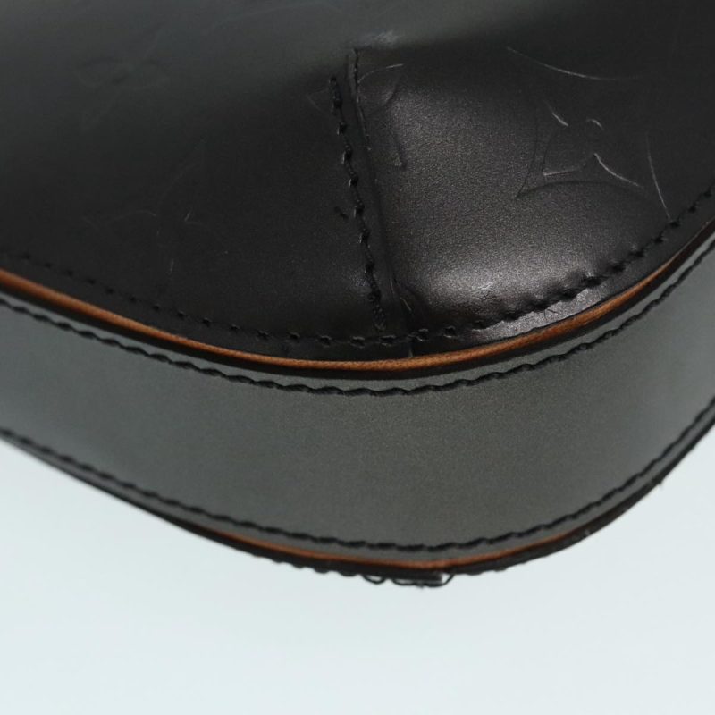Louis Vuitton Monogram Mat Fowler Hand Bag Black M55142  90572 - Image 10