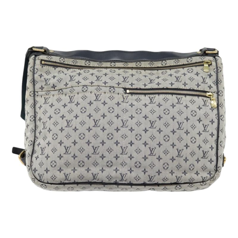 Louis Vuitton Monogram Mini Sac Maman Shoulder Bag Blue M42350  90601 - Image 2