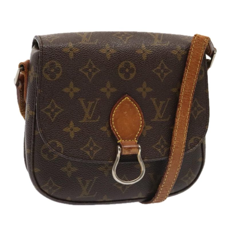 Louis Vuitton Monogram Saint Cloud MM Shoulder Bag Vintage M51243  90617