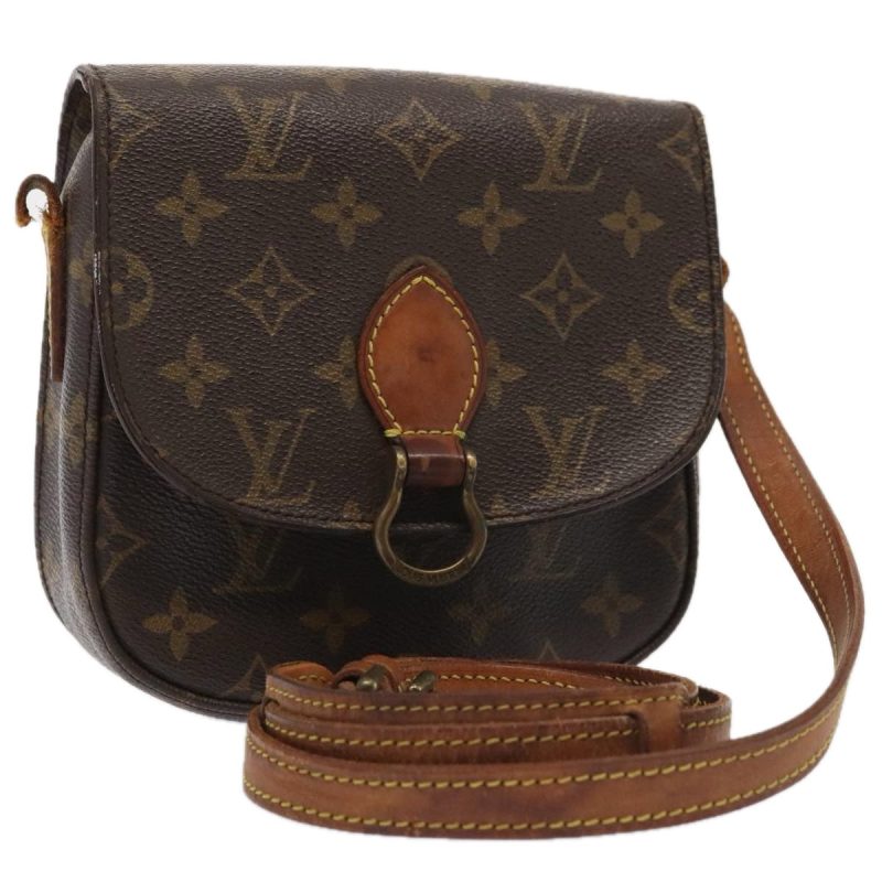 Louis Vuitton Monogram Saint Cloud PM Shoulder Bag M51244  90619