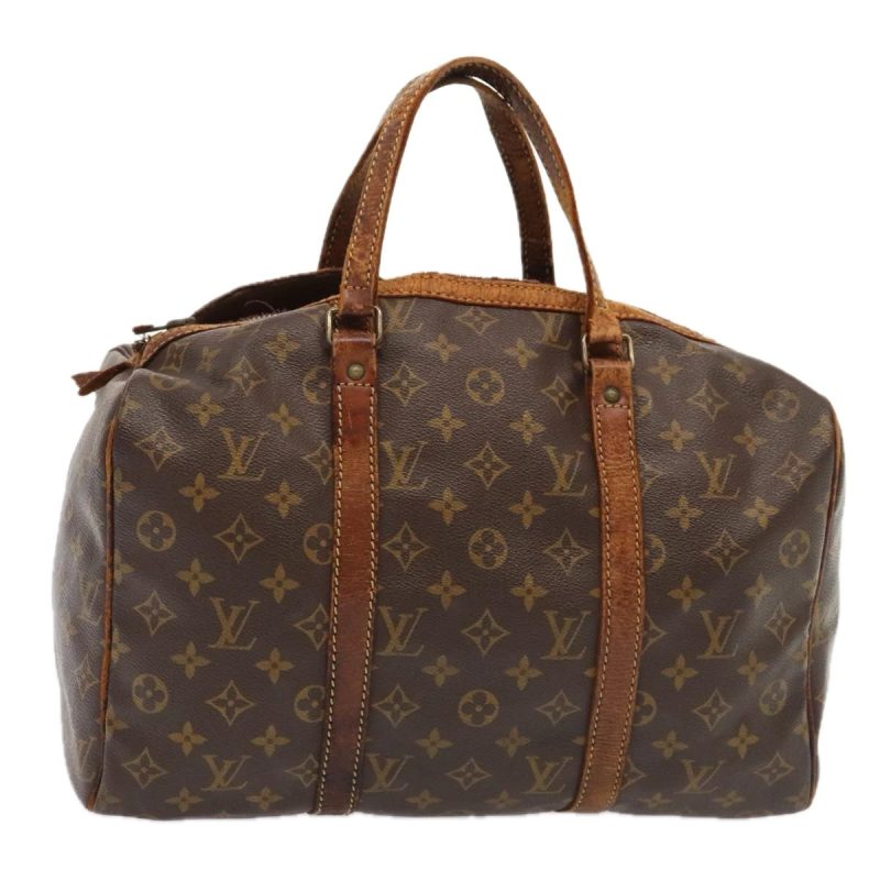 Louis Vuitton Monogram Sac Souple 35 Boston Bag Vintage M41626  90658