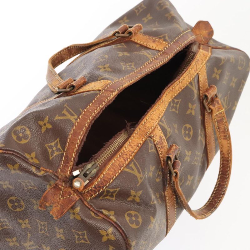 Louis Vuitton Monogram Sac Souple 35 Boston Bag Vintage M41626  90658 - Image 6