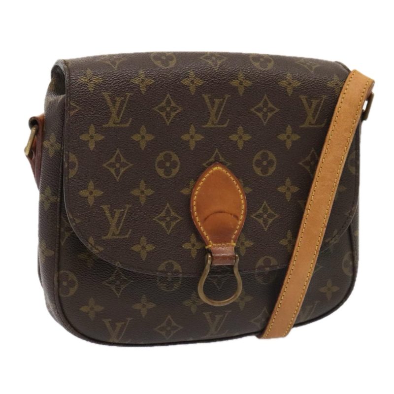 Louis Vuitton Monogram Saint Cloud GM Shoulder Bag Vintage M51242  90685