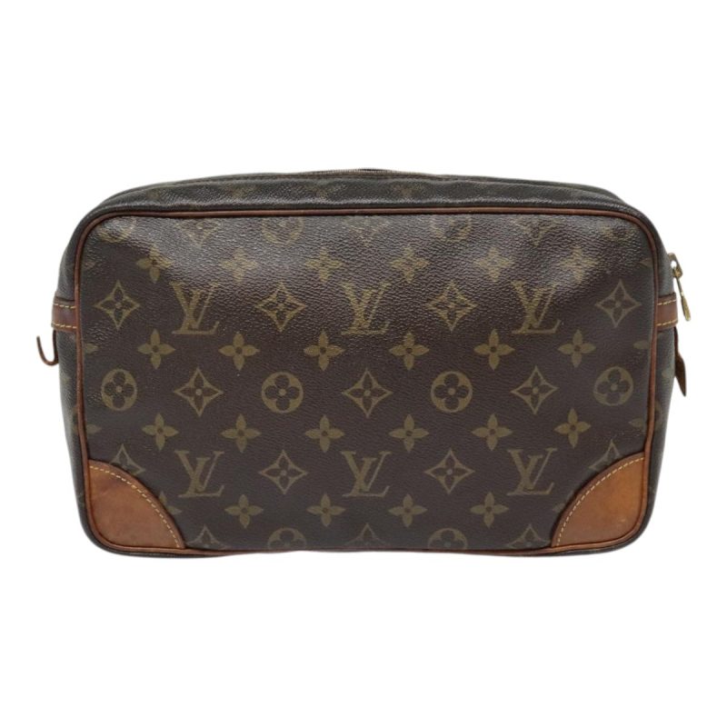 Louis Vuitton Monogram Compiegne 28 Clutch Bag M51845  90700 - Image 2