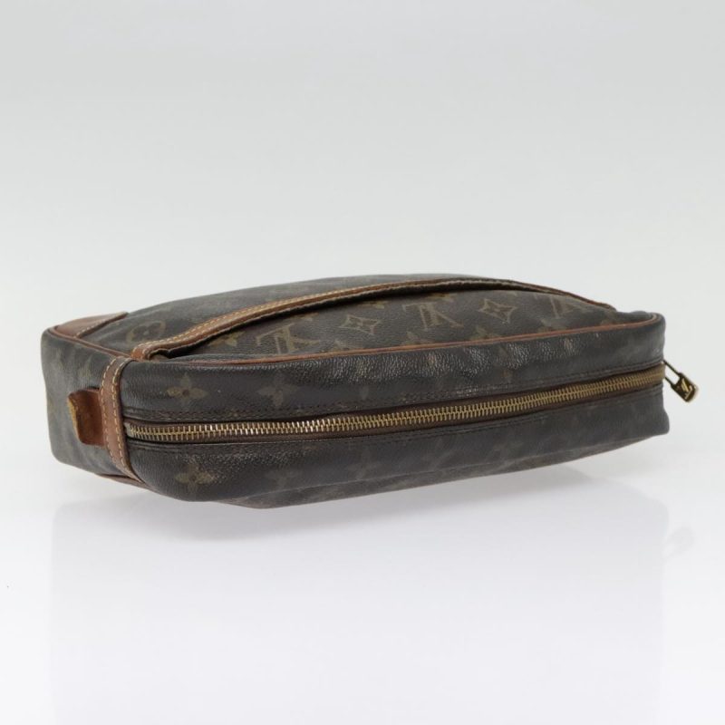 Louis Vuitton Monogram Compiegne 28 Clutch Bag M51845  90700 - Image 6
