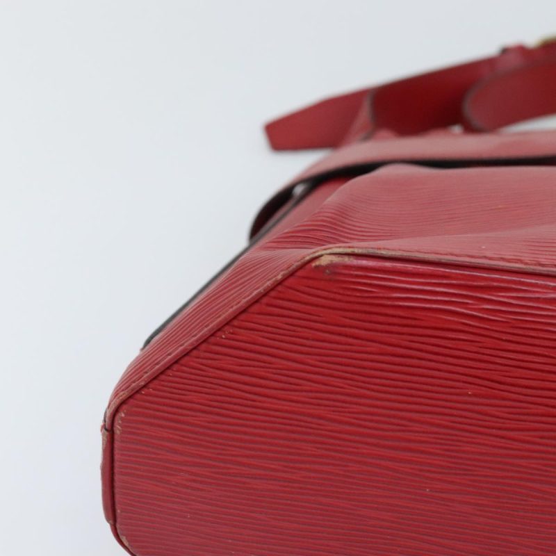 Louis Vuitton Epi Sac Depaule PM Shoulder Bag Red M80207  90742 - Image 9