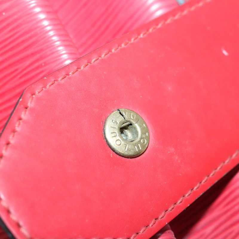 Louis Vuitton Epi Sac Depaule PM Shoulder Bag Red M80207  90742 - Image 10