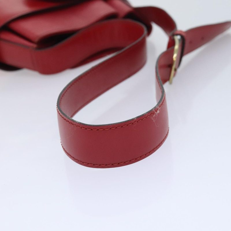 Louis Vuitton Epi Sac Depaule PM Shoulder Bag Red M80207  90742 - Image 7