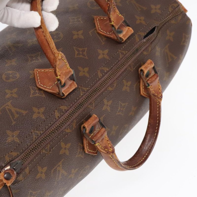 Louis Vuitton Monogram Speedy 35 Hand Bag Vintage M41524  90745 - Image 6