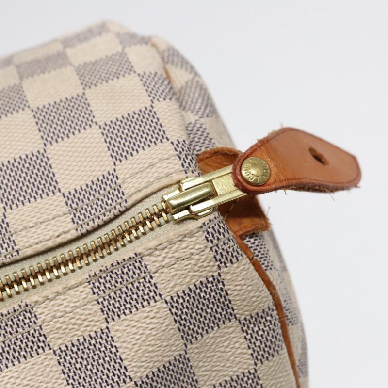 Louis Vuitton Damier Azur Speedy 30 Hand Bag N41533  90770 - Image 9