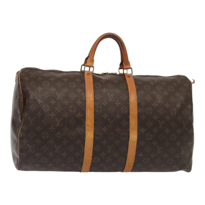 Louis Vuitton Monogram Keepall 55 Boston Bag M41424  90790