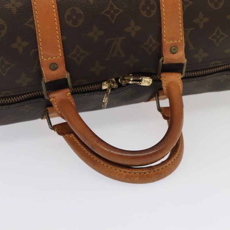 Louis Vuitton Monogram Keepall 55 Boston Bag M41424  90790 - Image 7