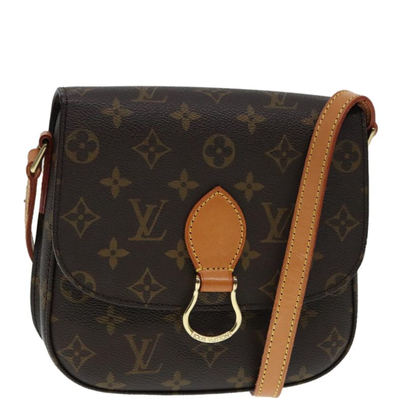 Louis Vuitton Monogram Saint Cloud MM Shoulder Bag M51243  90819