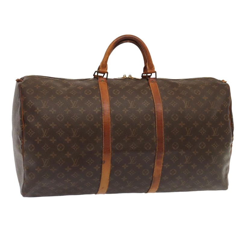 Louis Vuitton Monogram Keepall 60 Boston Bag M41422  90826