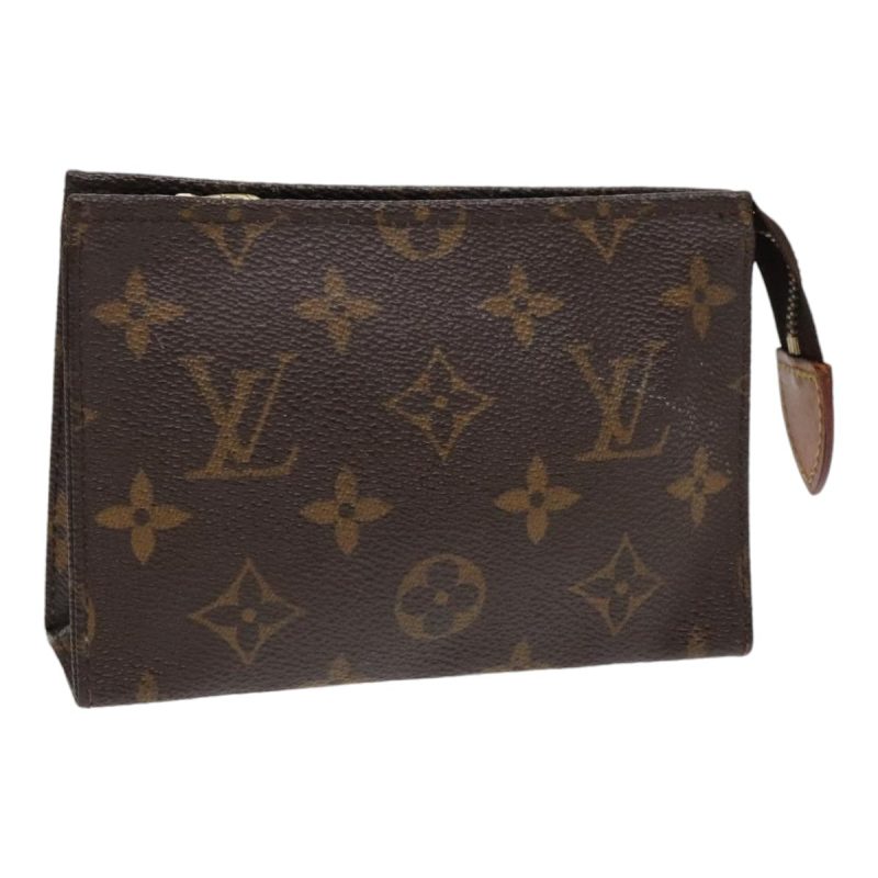 Louis Vuitton Monogram Poche Toilette 15 Pouch M47546  90876