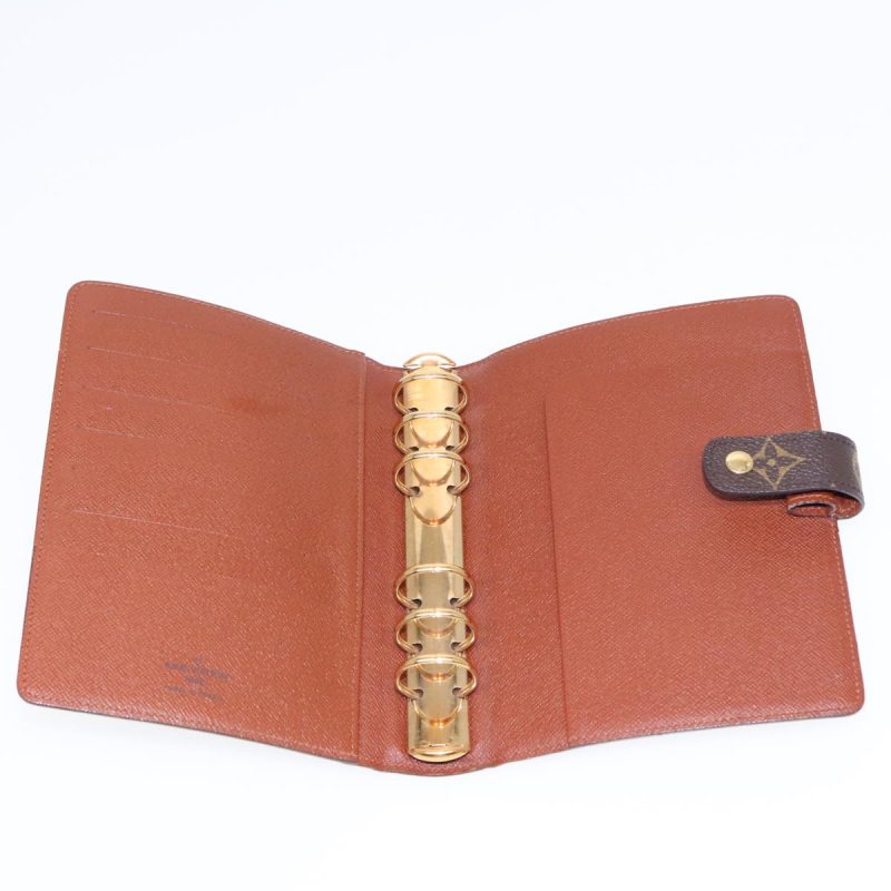 Louis Vuitton Monogram Agenda MM Day Planner Cover R20105  90938 - Image 8