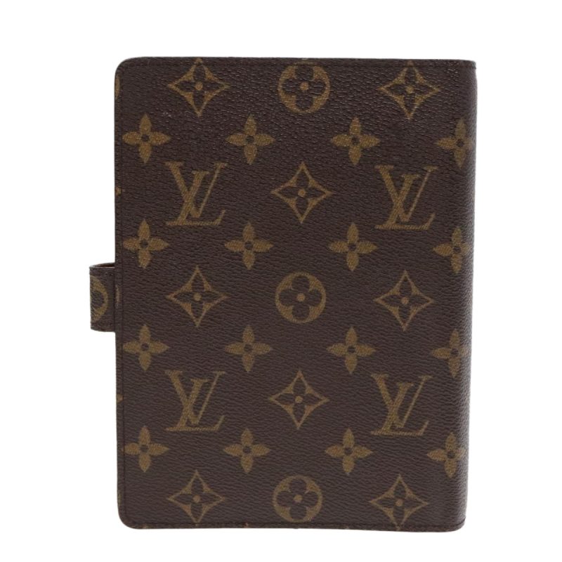 Louis Vuitton Monogram Agenda MM Day Planner Cover R20105  90938 - Image 2