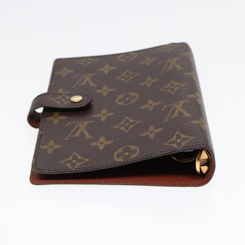 Louis Vuitton Monogram Agenda MM Day Planner Cover R20105  90938 - Image 5