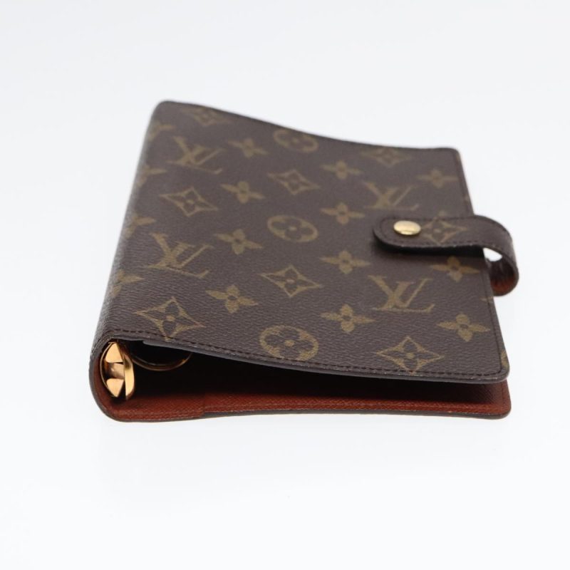 Louis Vuitton Monogram Agenda MM Day Planner Cover R20105  90938 - Image 6