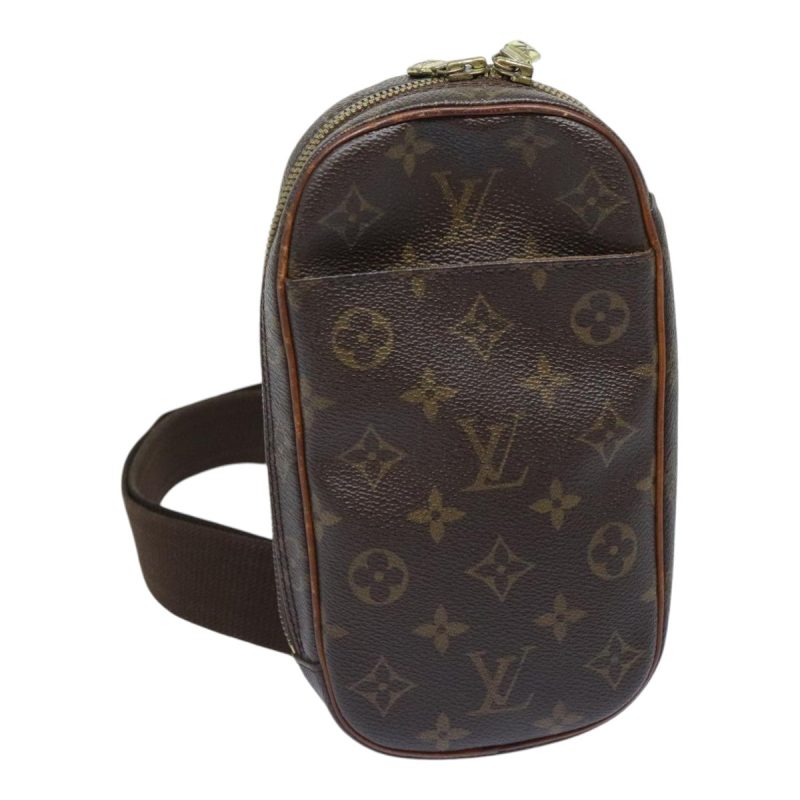 Louis Vuitton Monogram Pochette Gange Shoulder Bag M51870  90939