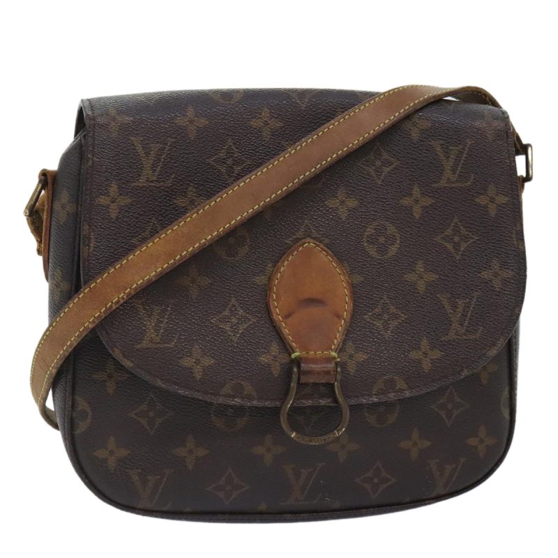 Louis Vuitton Monogram Saint Cloud GM Shoulder Bag M51242  90942