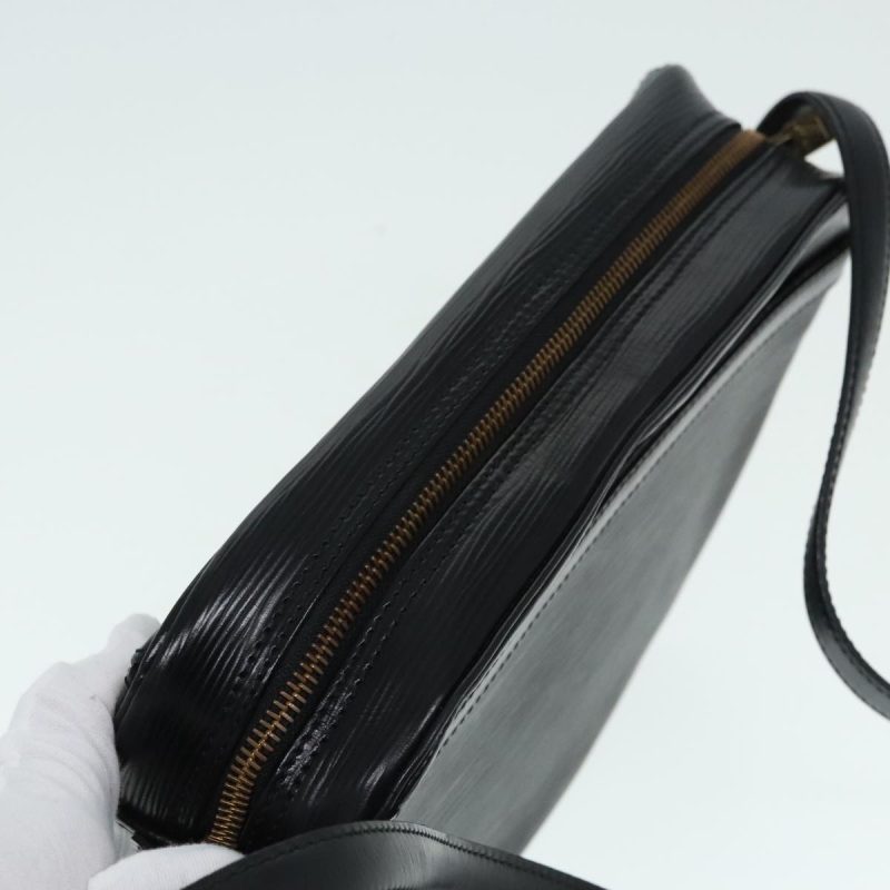 Louis Vuitton Epi Jeune Fille MM Shoulder Bag Black M52152  90946 - Image 5